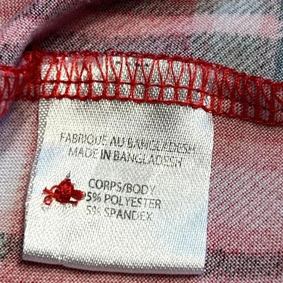 Women 3X top,red, plaid , cottage core , country vibe, cowboy, rodeo.NWOT,EC - Picture 11 of 15